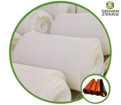 핫 스탬핑 롤 실리콘 고무