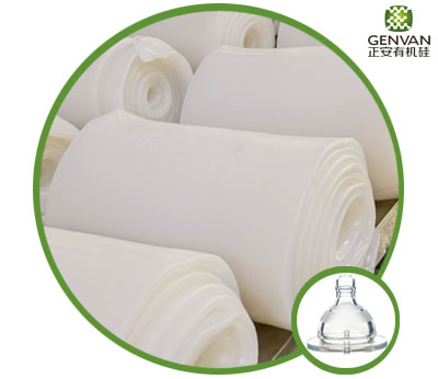 높은 투명 발연 실리콘 고무