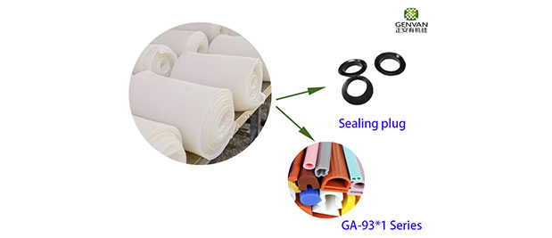 오일 출혈 실리콘 고무의 특징 (침전/발화)