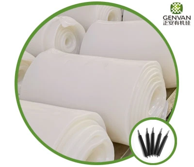 정전기 방지 실리콘 고무 (자연 색상/블랙)