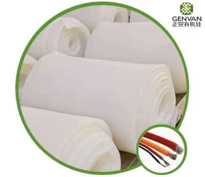 난연 실리콘 고무 (1mm: UL 노란색 카드 천장)